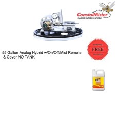 CoastalMister55 Gallon Analog Hybrid w/On/Off/Mist Remote & Cover NO TANK