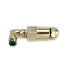 PYRANHA SPRAY NOZZLE ASSEMBLY 1/4" - DEAD END NICKEL PLATED N/S TIP - 004SNA1NPDENS