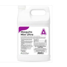 ONE GALLON SIZE BOTTLE OF MOSQUITO MIST ULTRA MAKES FOUR 55 GALLON REFILLS